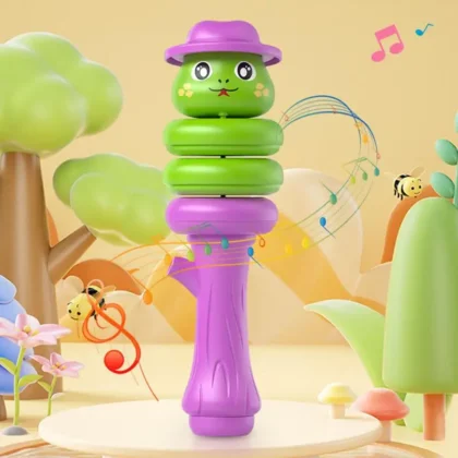 Cartoon Snake-Shaped Whistle Toy