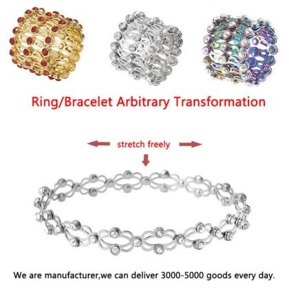 Stretchable Ring Bracelet for Women