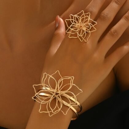 Women's Elegant Geometric Jewelry Set