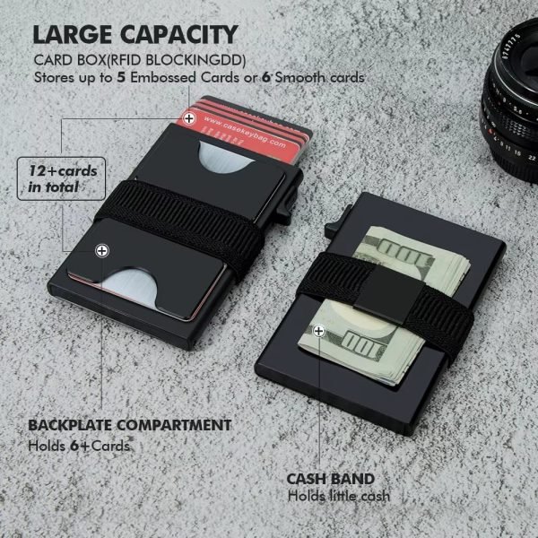 Aluminum Card Wallet RFID